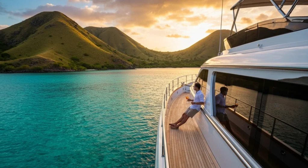 Private yacht trip through the pristine islands of Komodo archipelago