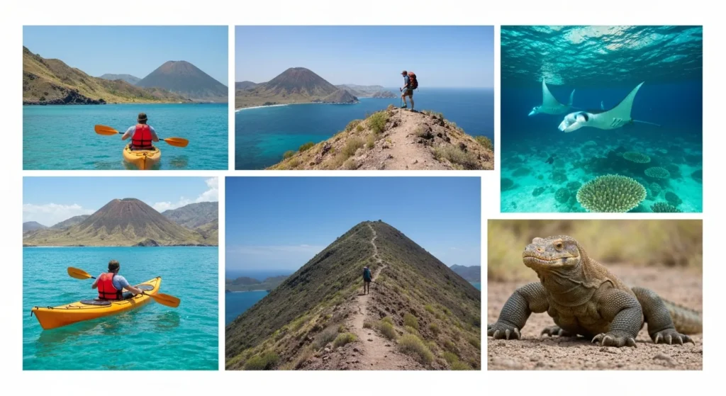 Action-packed yacht adventure with water sports in Komodo waters